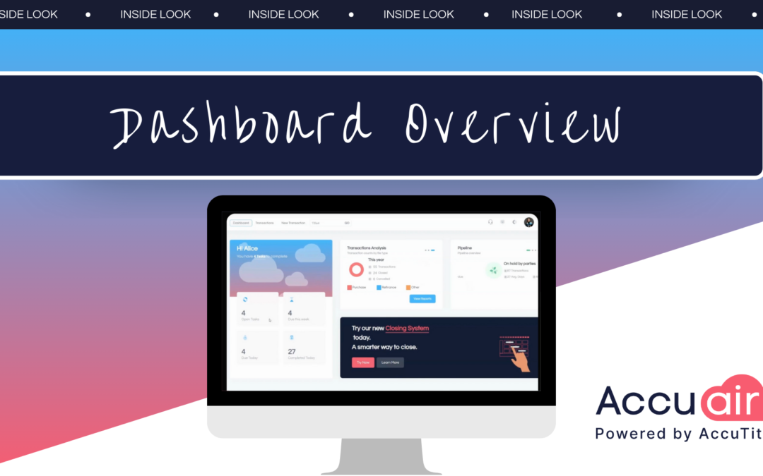 Accuair Dashboard Overview