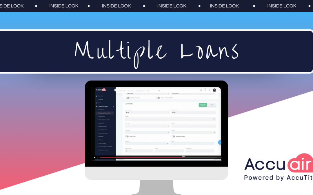 Multiple Loans Made Simple