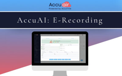 AccuAir eRecording by AccuAI