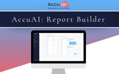 AccuAir Report Builder by AccuAI